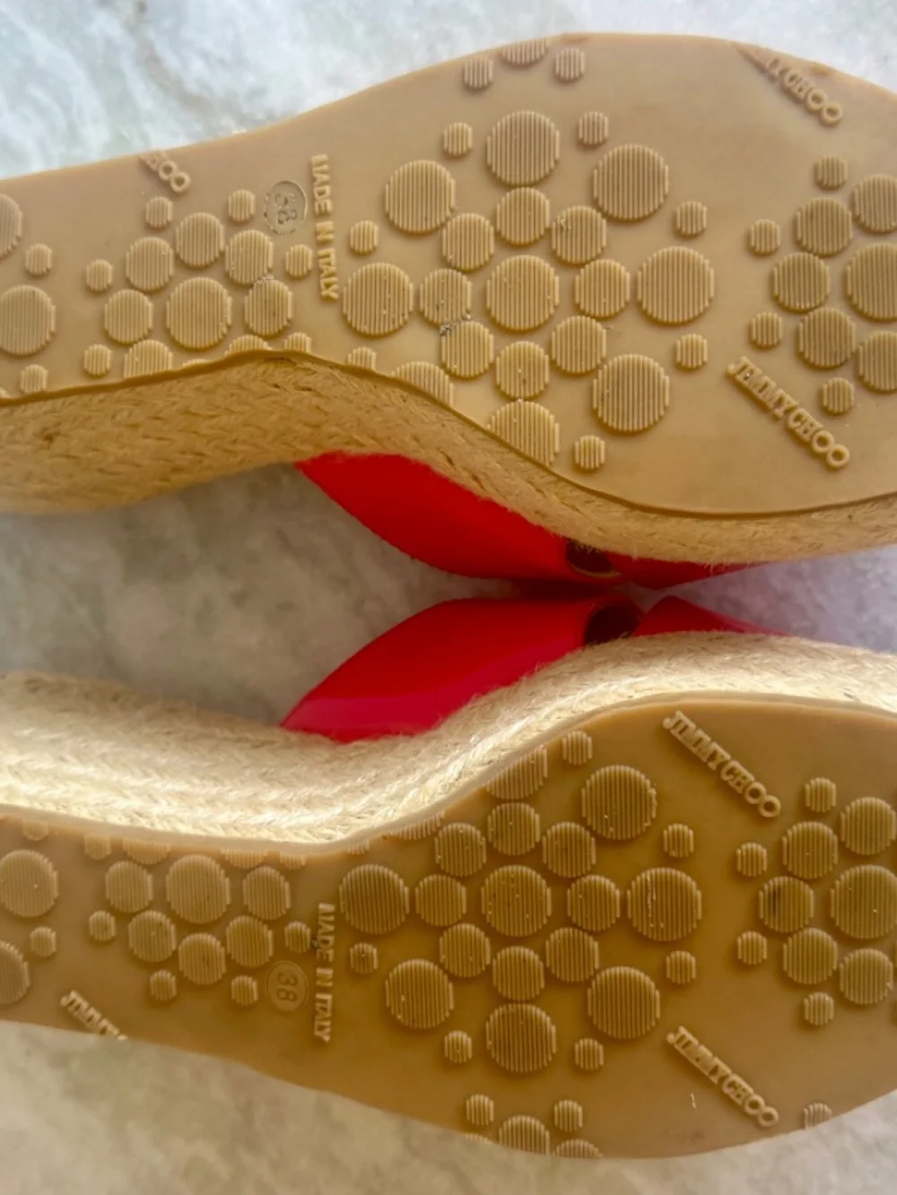 Jimmy Choo Espadrille Sandals